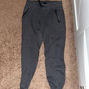 Grey Drawstring Joggers